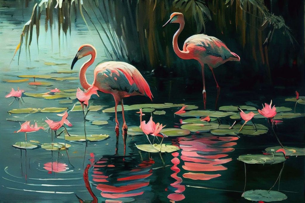 Oasis de Flamencos y Nenúfares