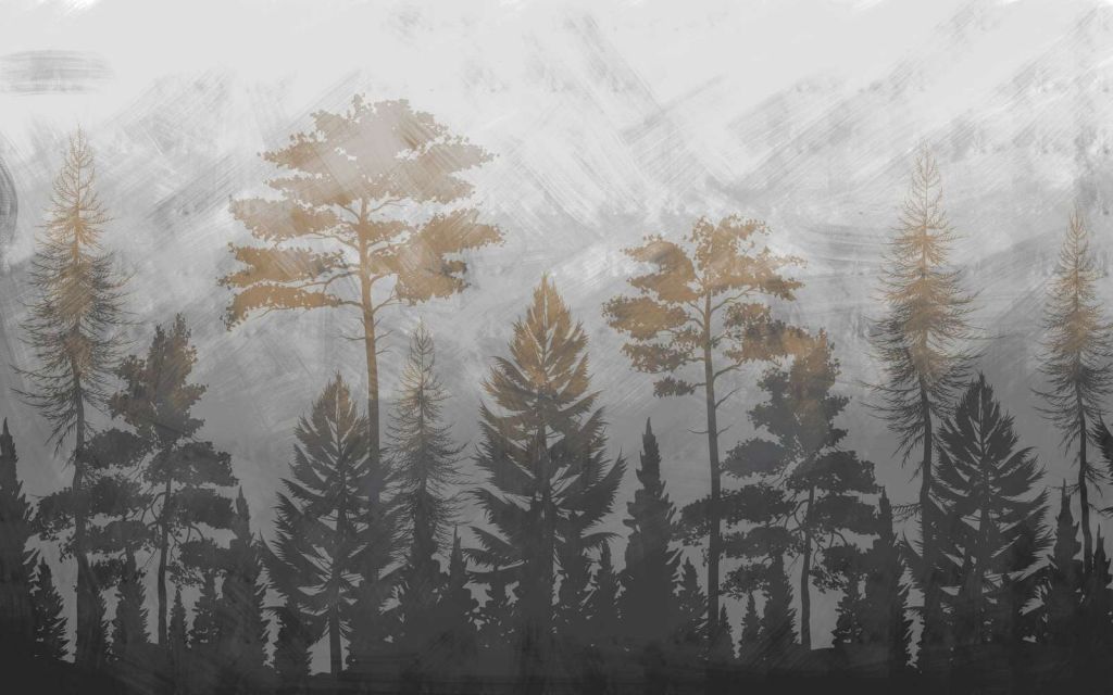 Susurro del Bosque Abstracto