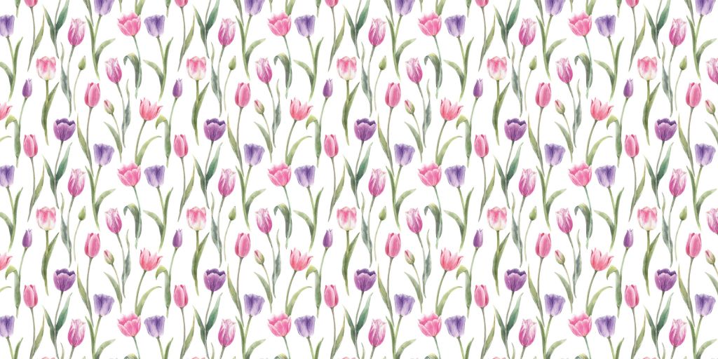 Jardín de Tulipanes Primaverales