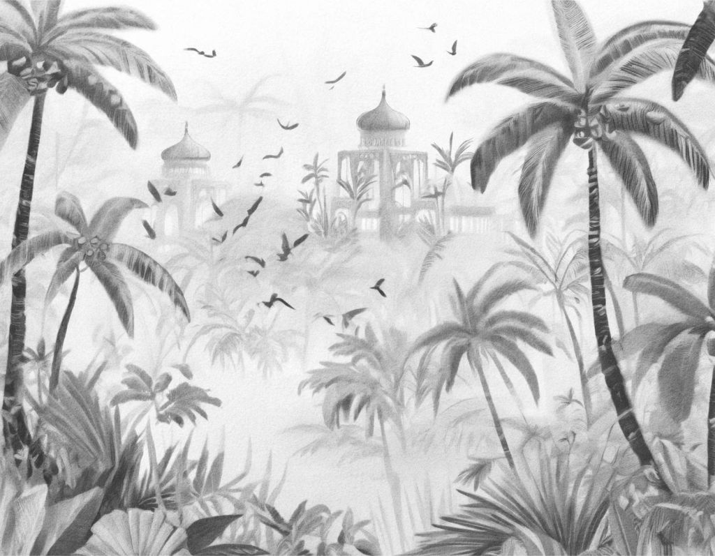 Jardín Oriental al Amanecer