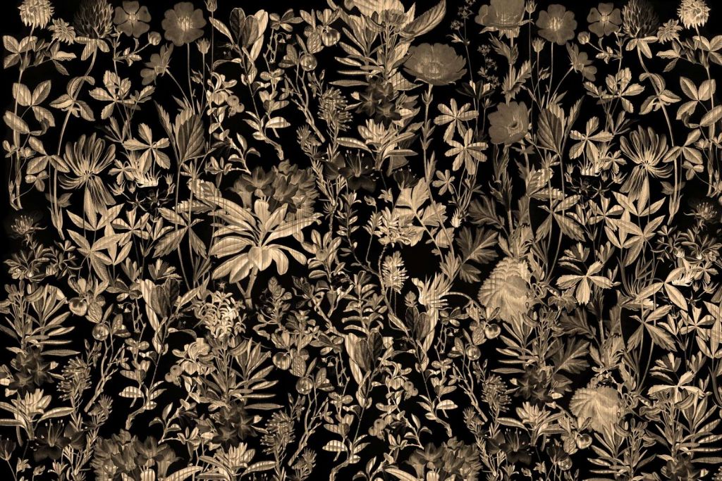 Jardín Gerbarium Sepia