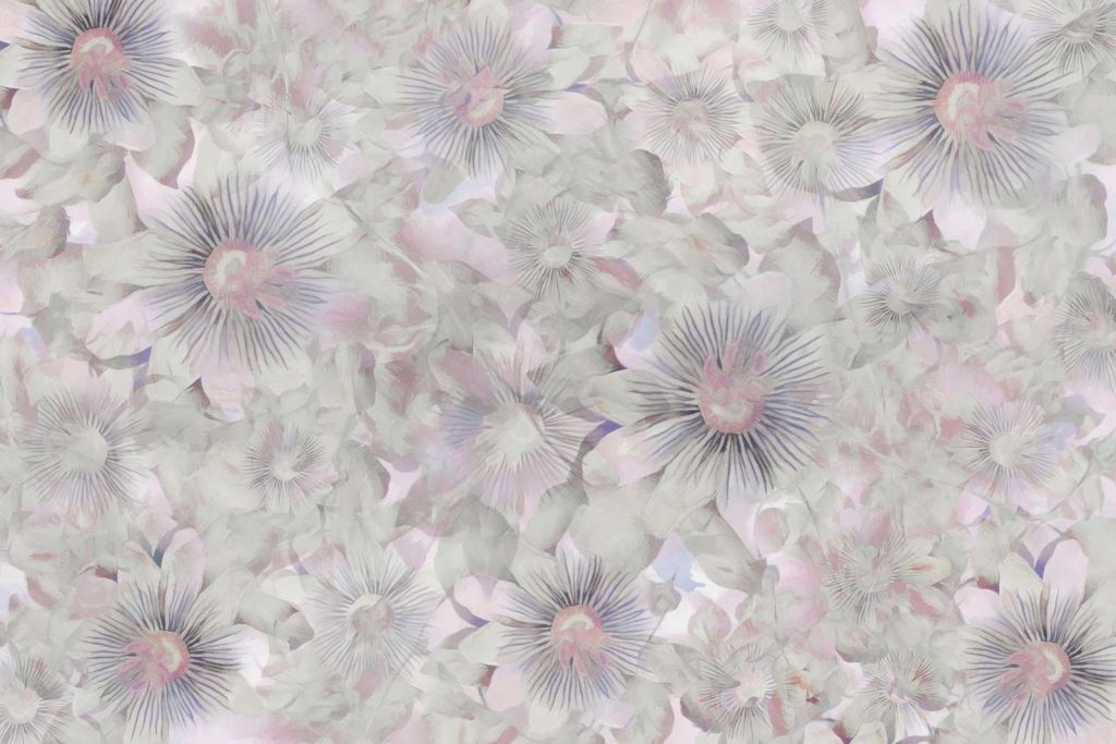 Elegancia Acuarela Botánica Amanecer Lila