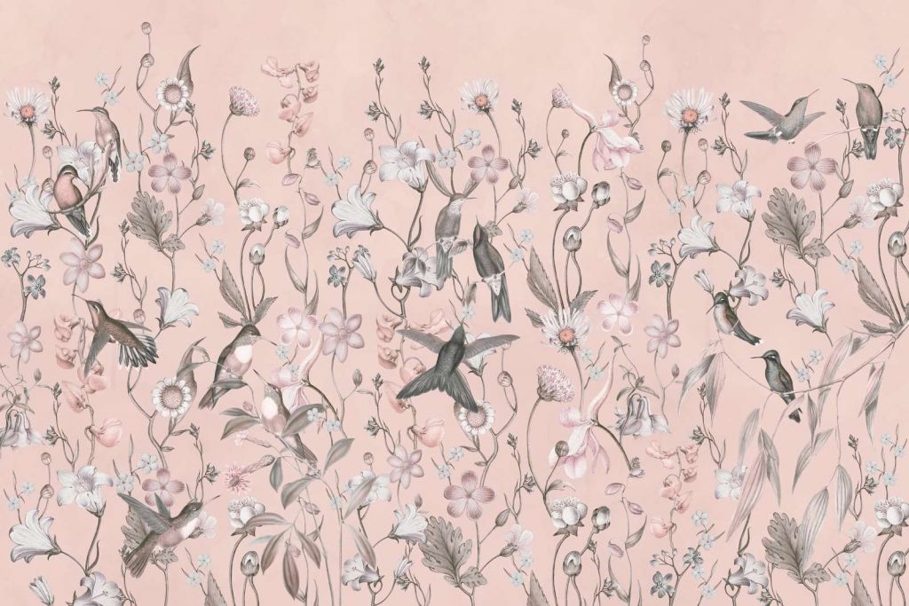 Primavera Etérea - Jardín de Medianoche Negro