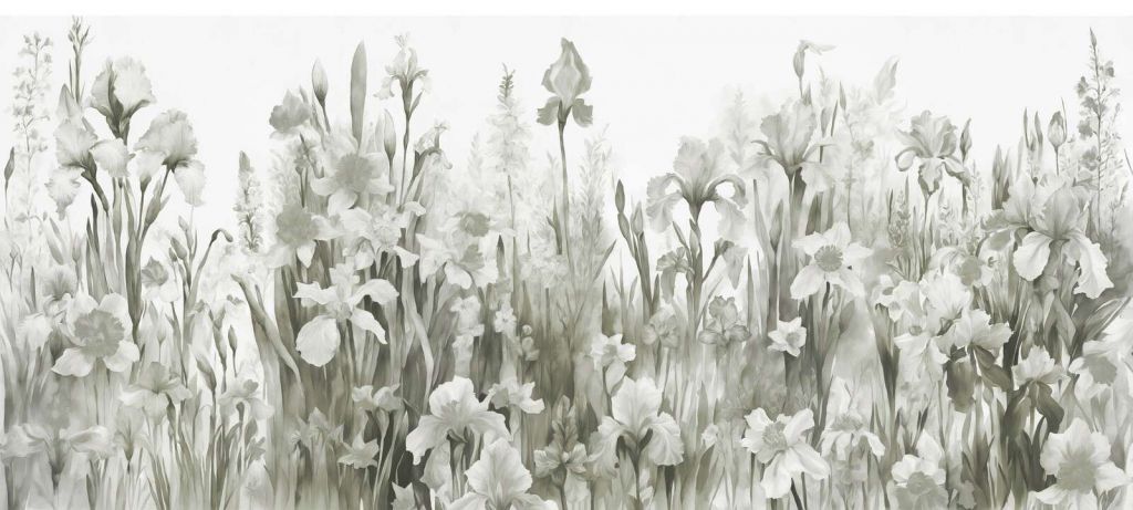 Primavera fragante - gris