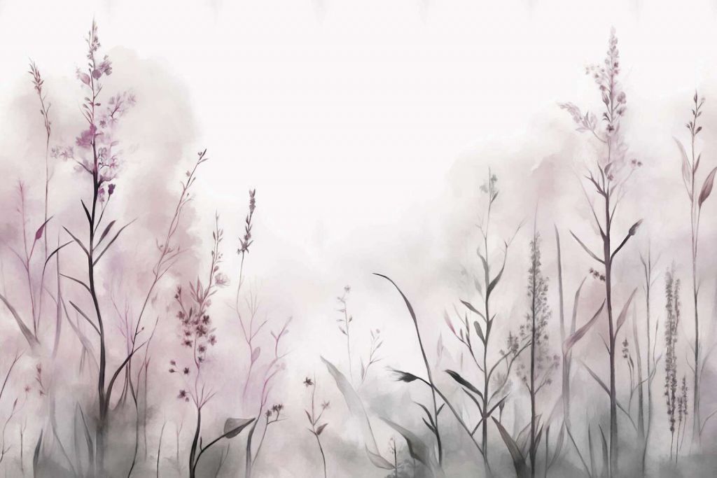 Silencio de la mañana Lila apagado