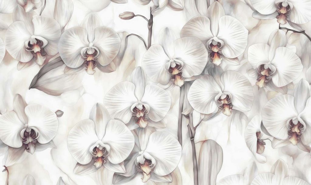 Paraíso de Orquídeas Naranja