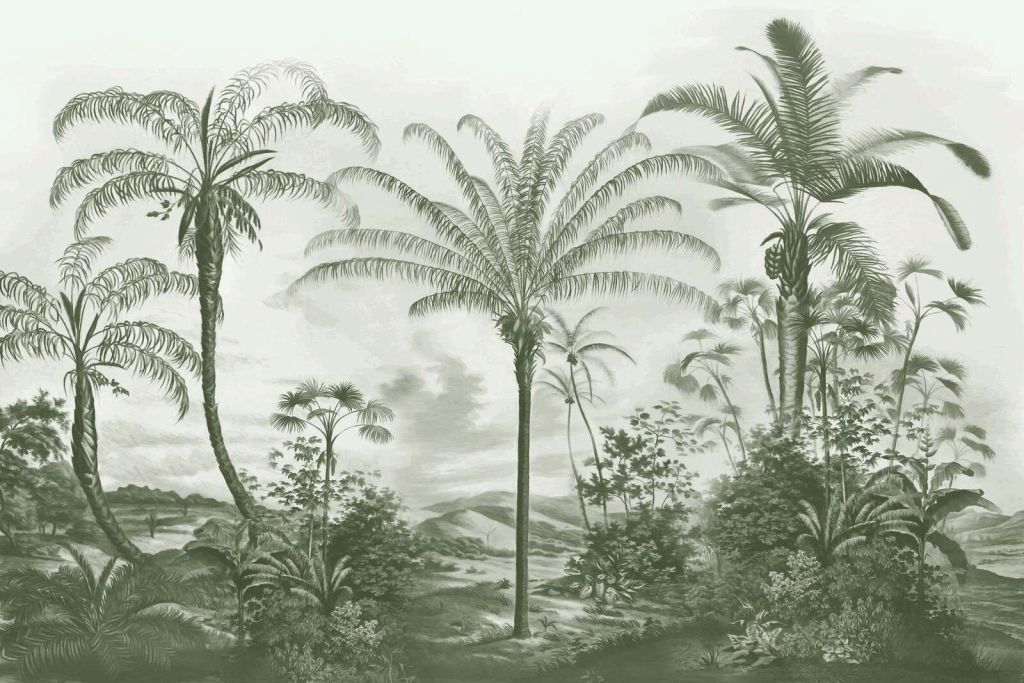 Tropicos Románticos Verdes