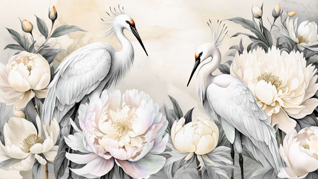 Romance de Cigüeñas Taupe