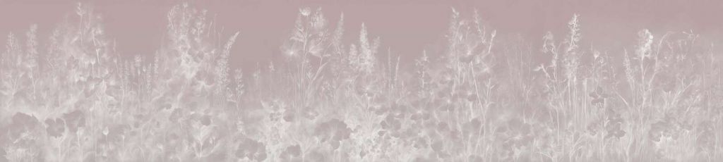 Jardín inglés tierno - rosa