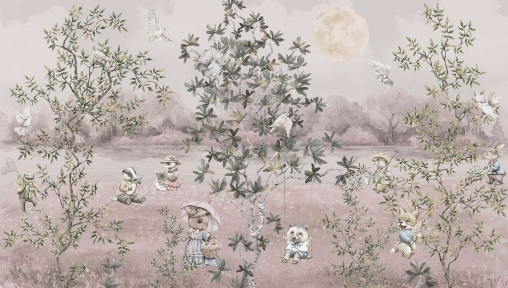 Animales Vintage - Rosa