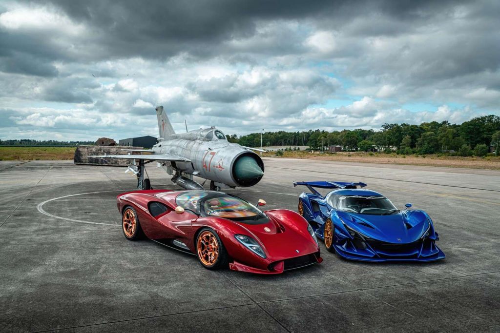 Hipercars en avión de combate