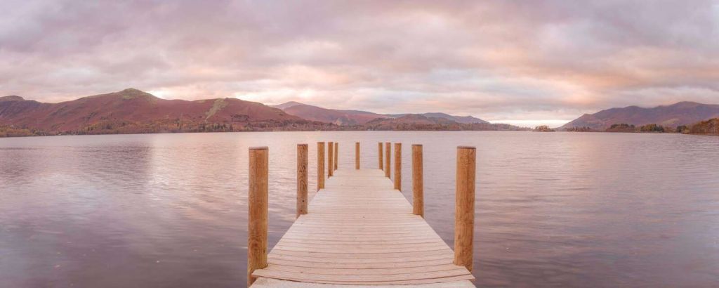 muelle de Derwentwater, Lake District