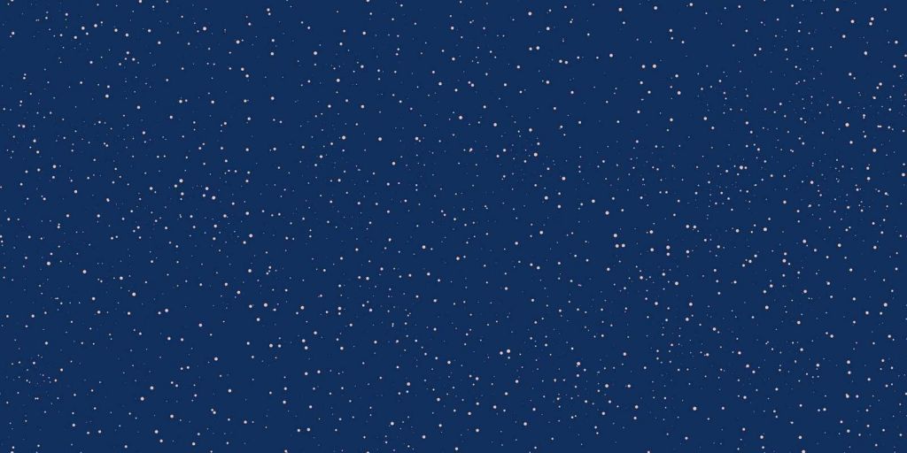 Noche tranquila llena de estrellas