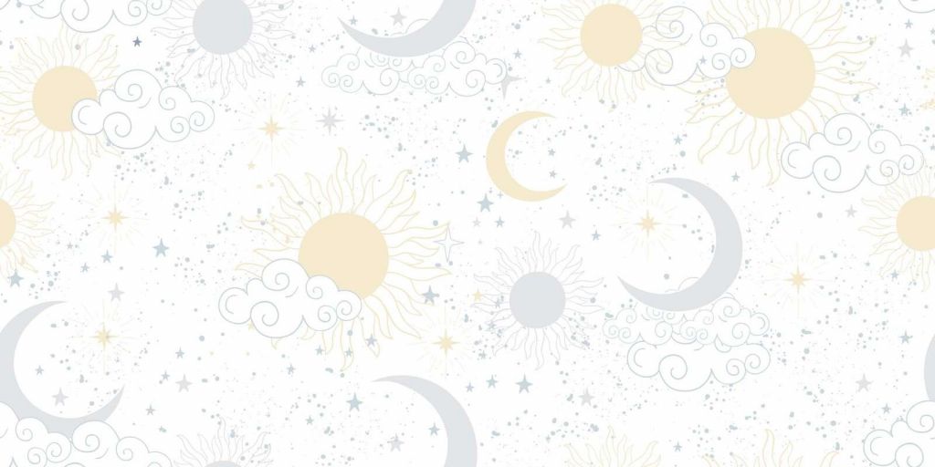 Sol tenue y cielo lunar