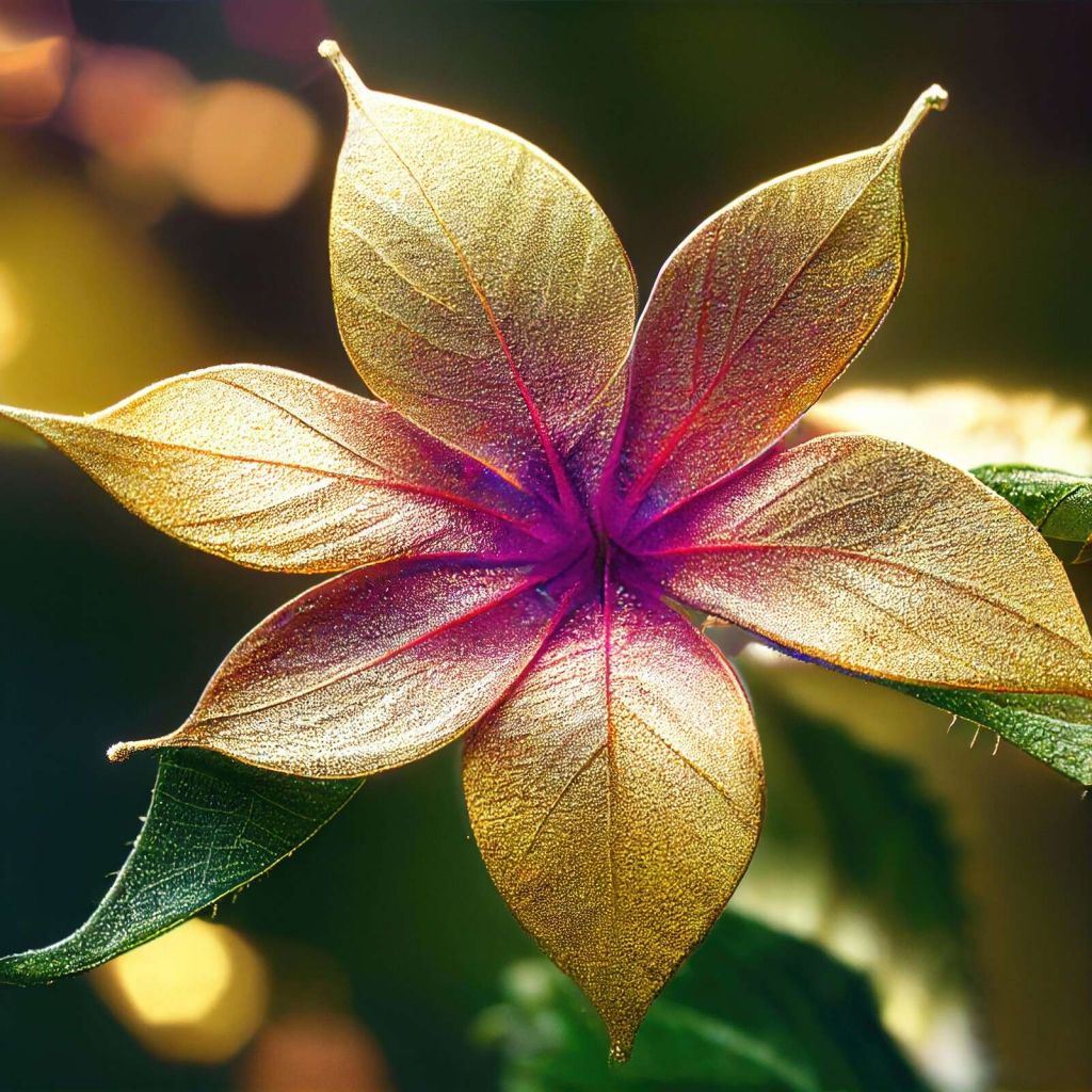 Flor de lantana común a gran escala.