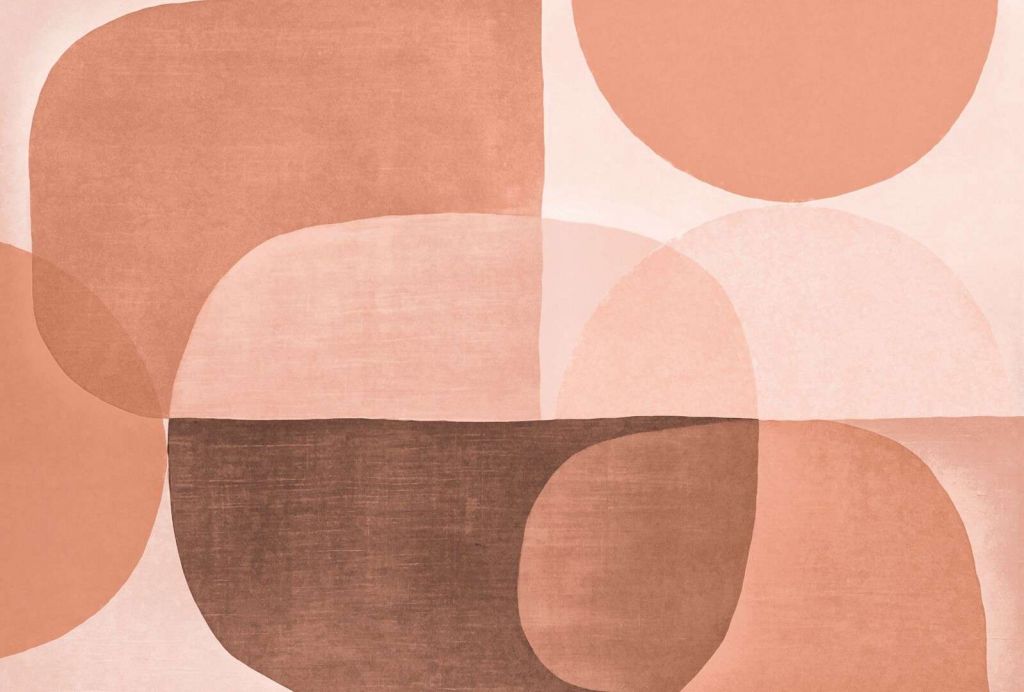 Formas redondeadas de mediados de siglo Mocha Mousse