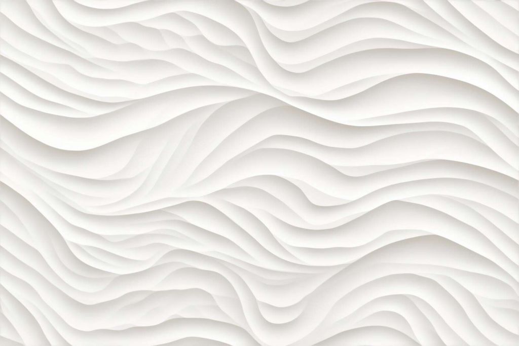 Textura de arte de escultura completamente blanca