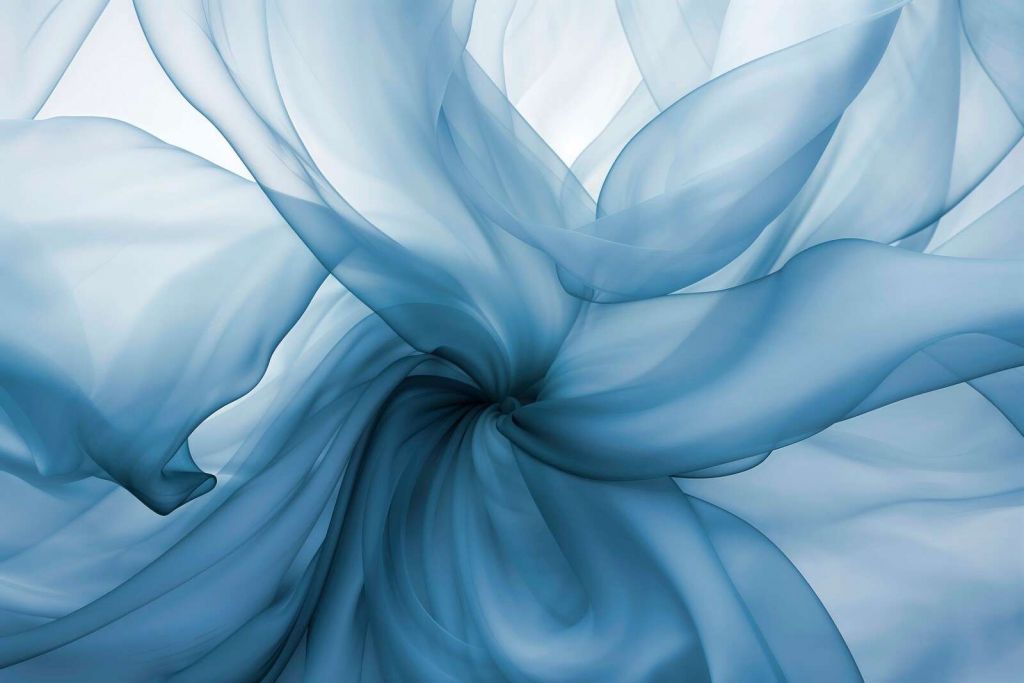 Dimensión abstracta de flujo tranquilo azul marino