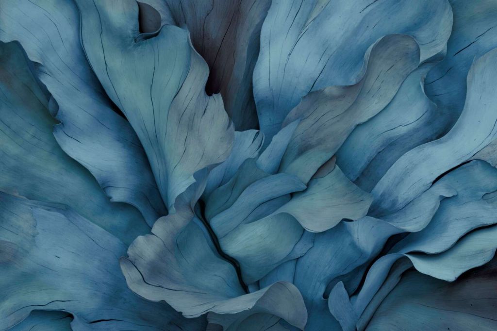 Susurros florales oceánicos formas orgánicas