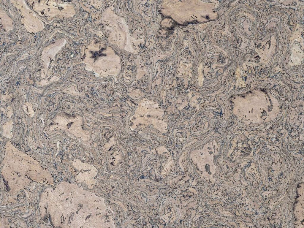 Patrón orgánico de corcho en tonos tierra