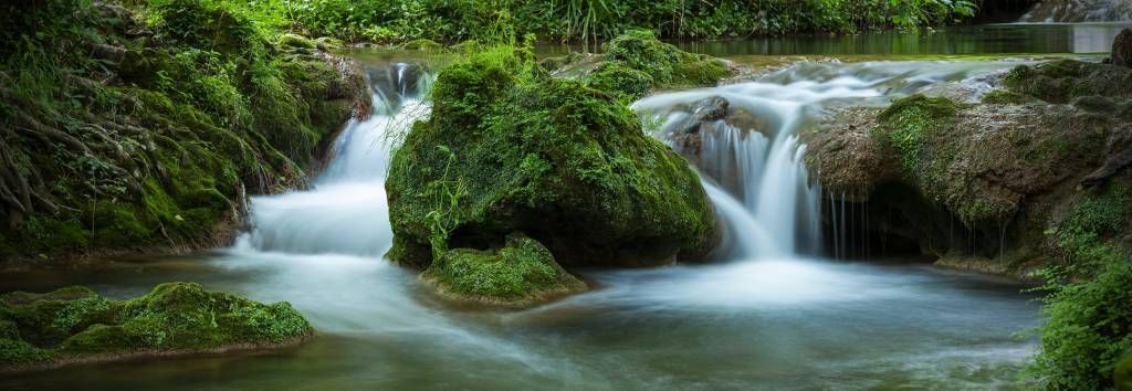 Cascada en el bosque