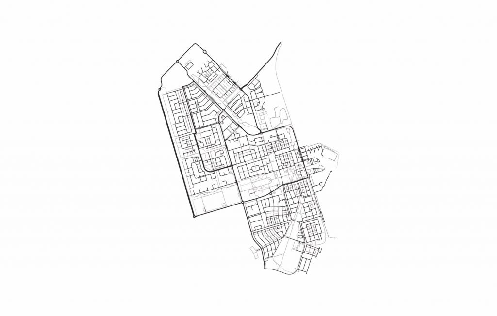 Mapa de Zeewolde, blanco