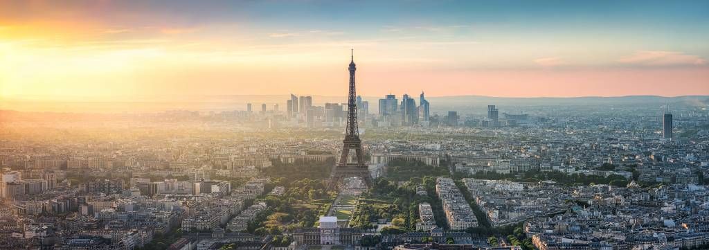 Puesta de sol en París