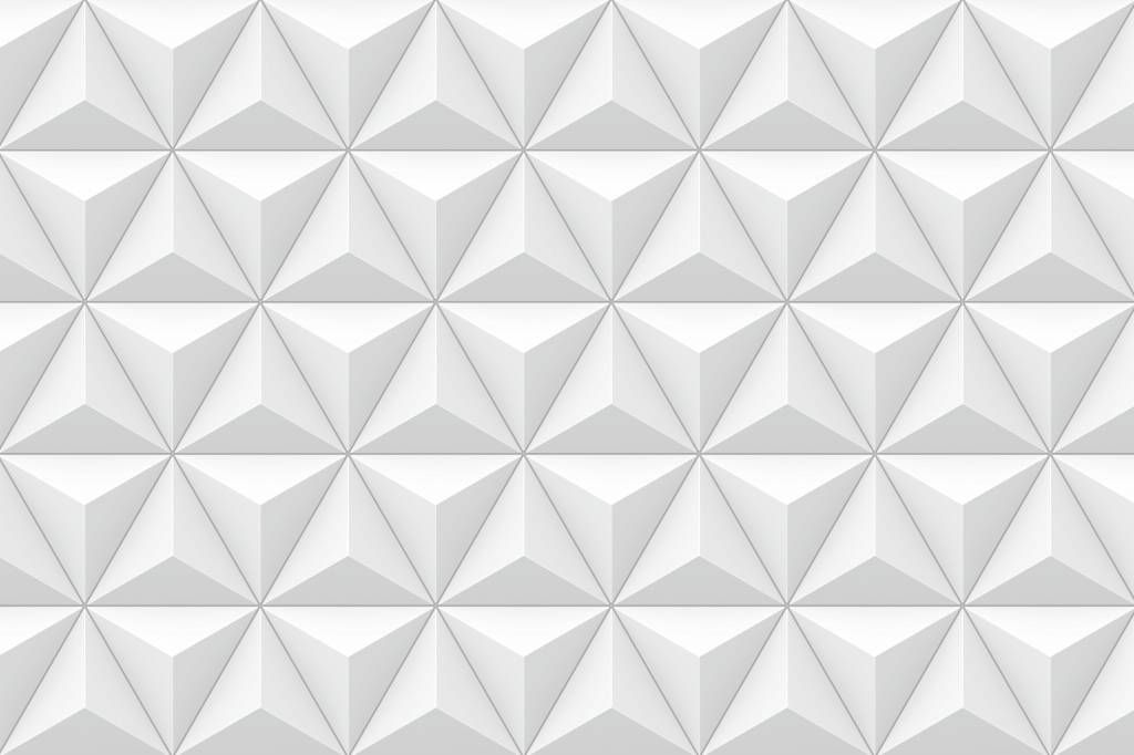 Otra textura - Papel pintado con Triángulos en 3D - Sala de reuniones
