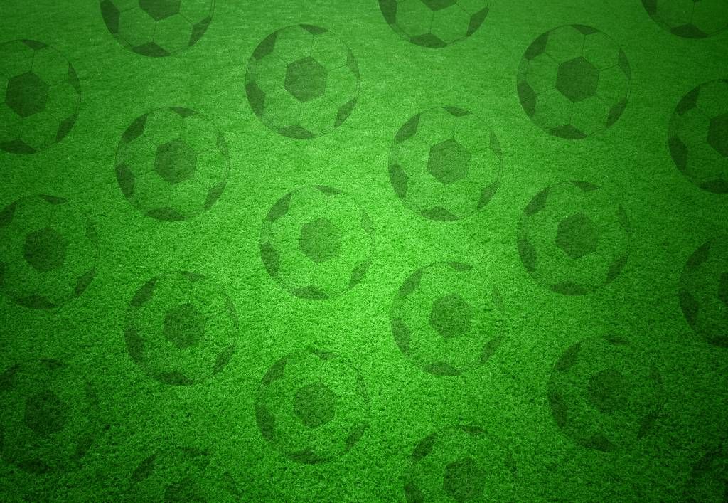 Fútbol - Papel pintado con Jugar al fútbol en la hierba - Habitación de adolescentes