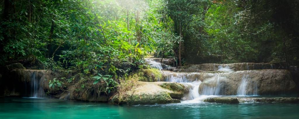 Cascada de Erawan en Tailandia