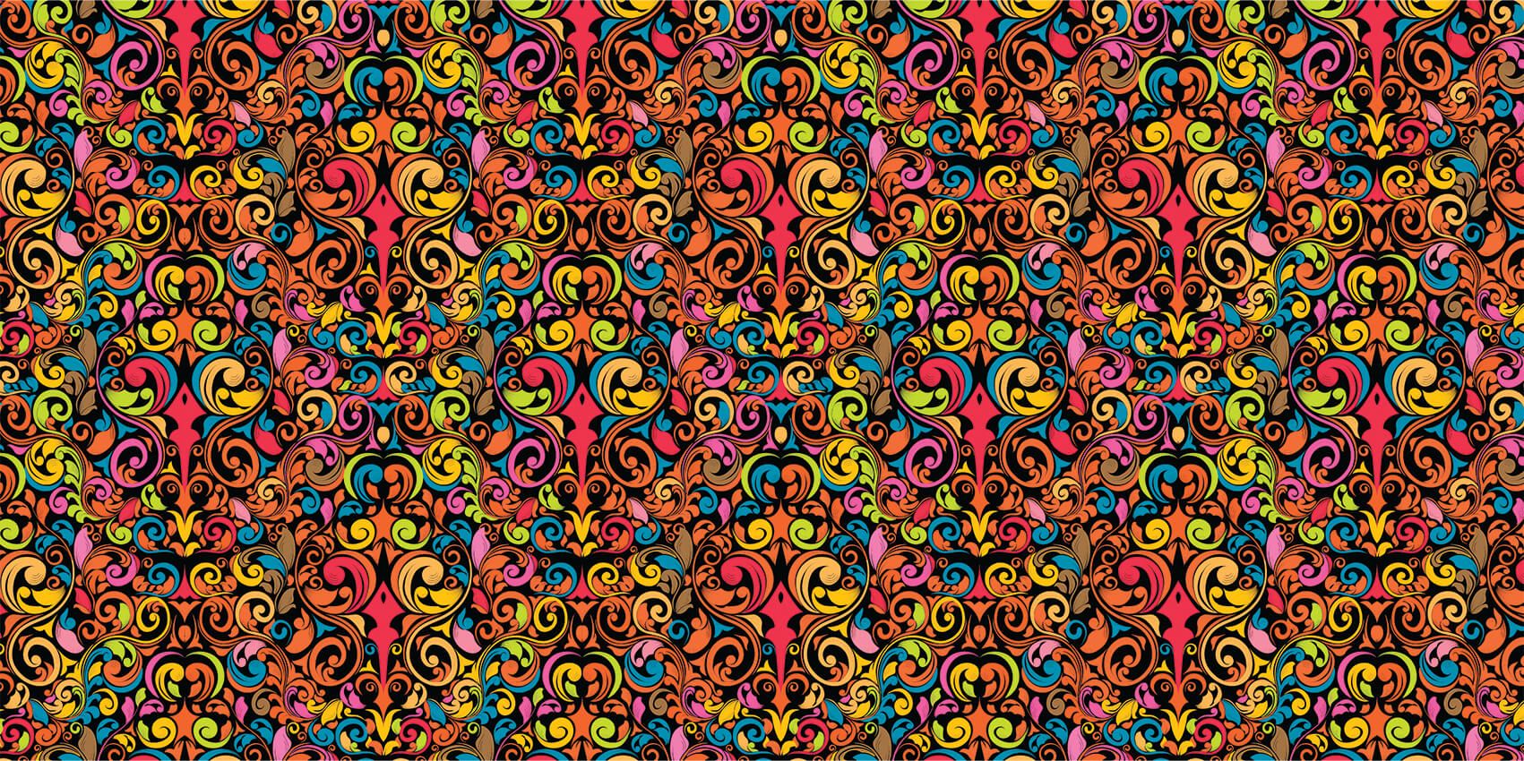 Figuras abstractas de colores