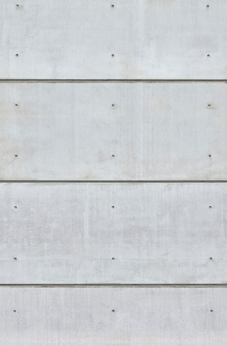 Muro de hormigón horizontal