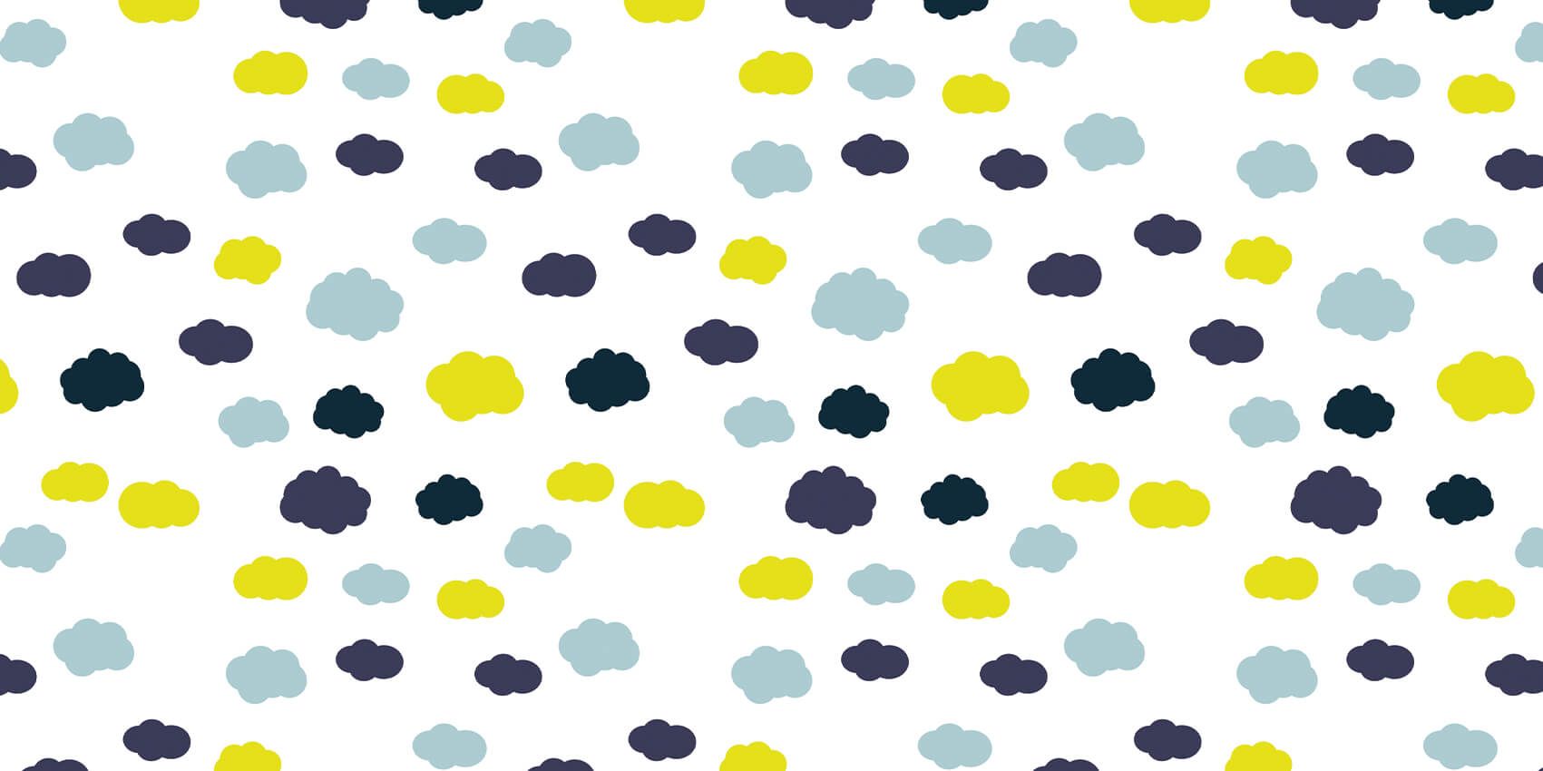 Nubes de colores
