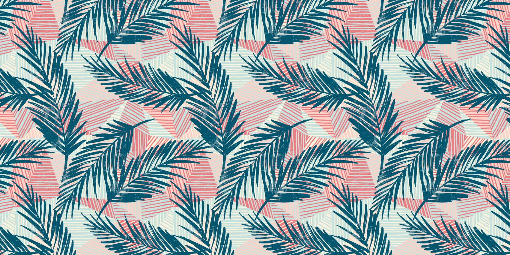 Hojas de palmera abstractas