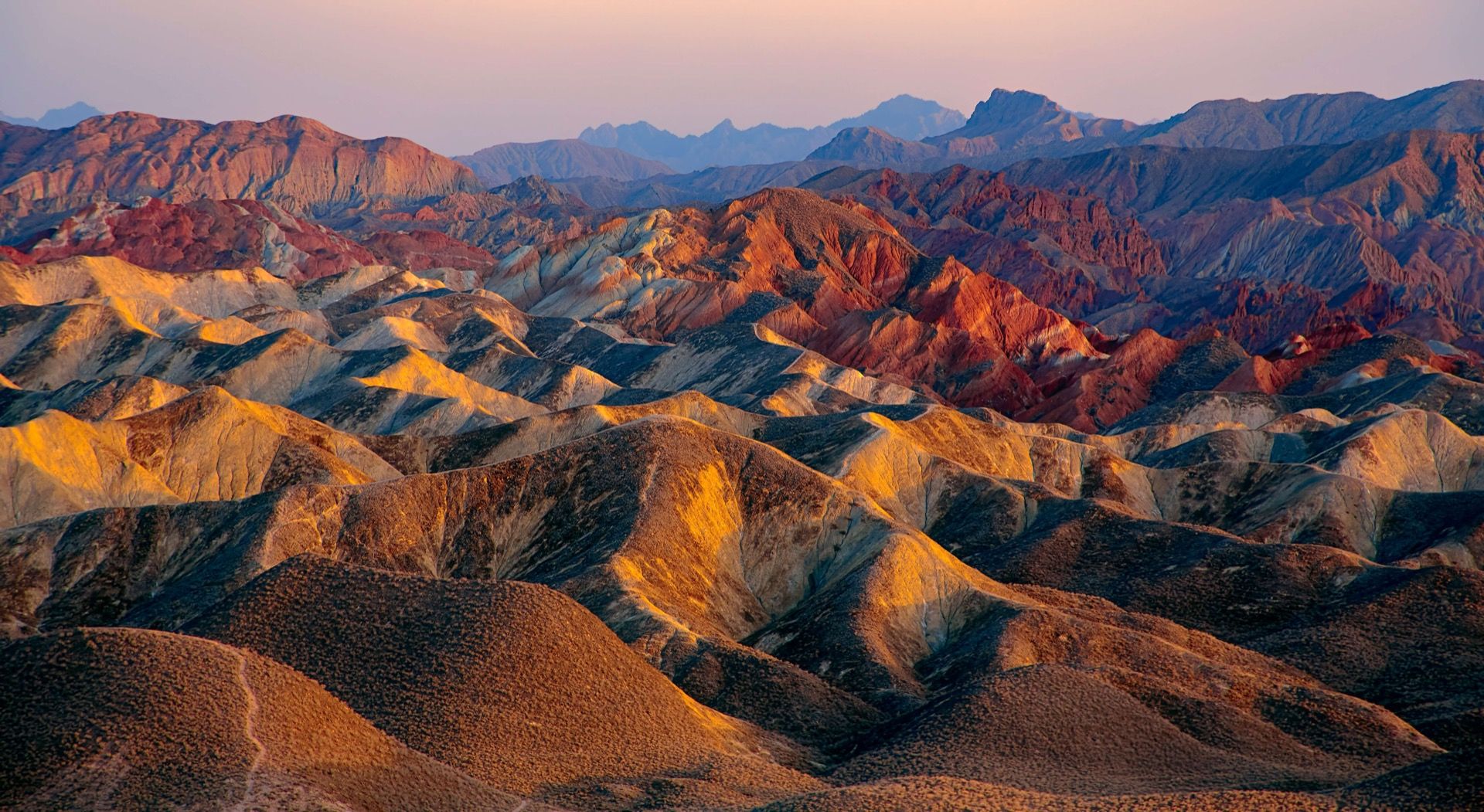 Montañas chinas