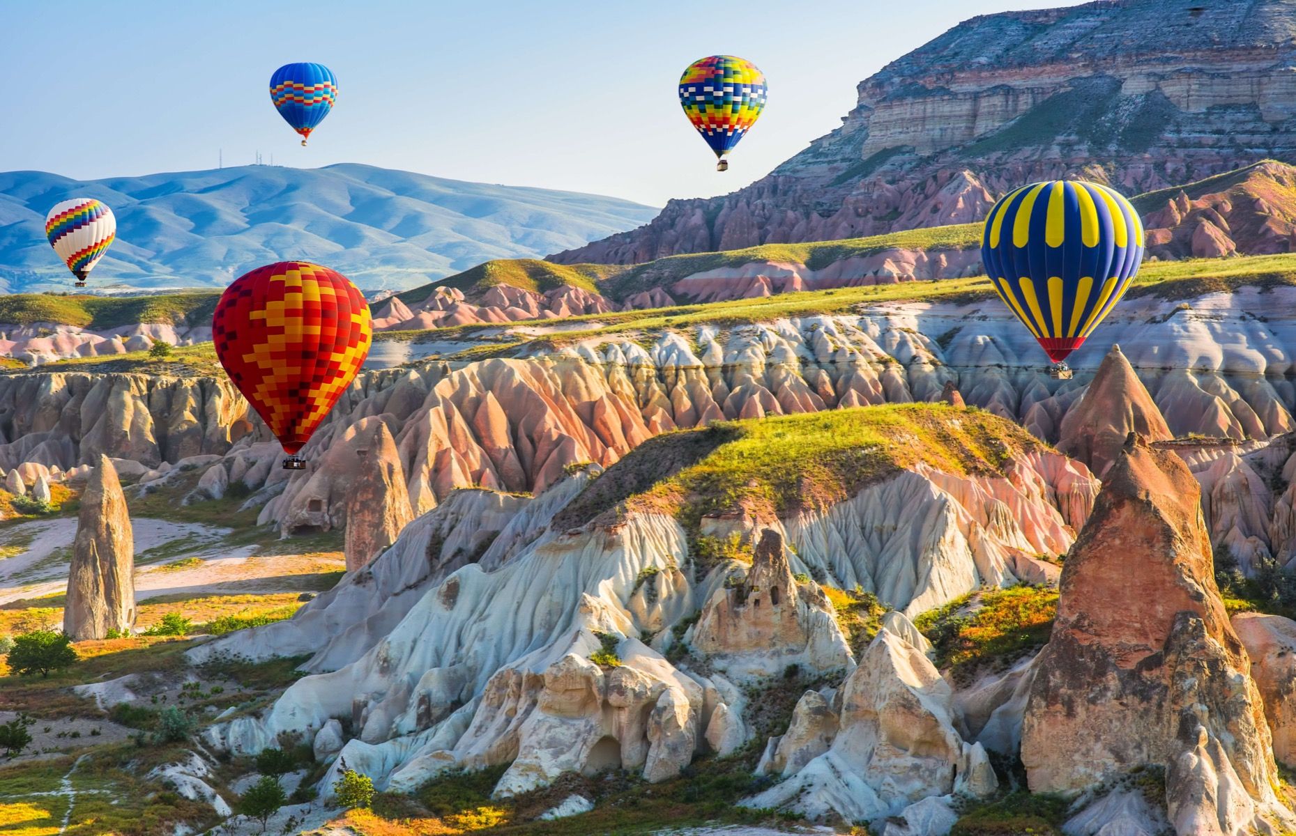 Globos aerostáticos en Capadocia