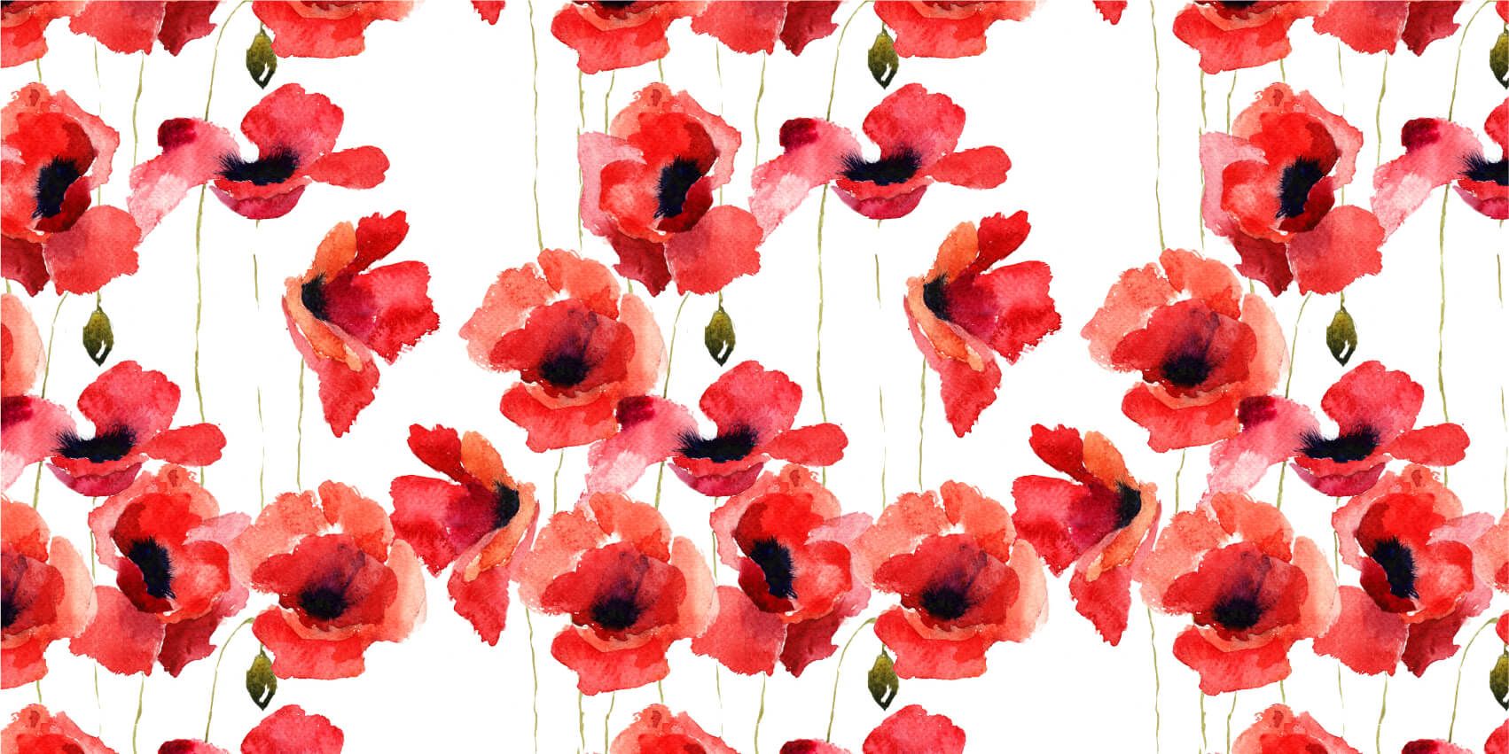 Amapolas de acuarela