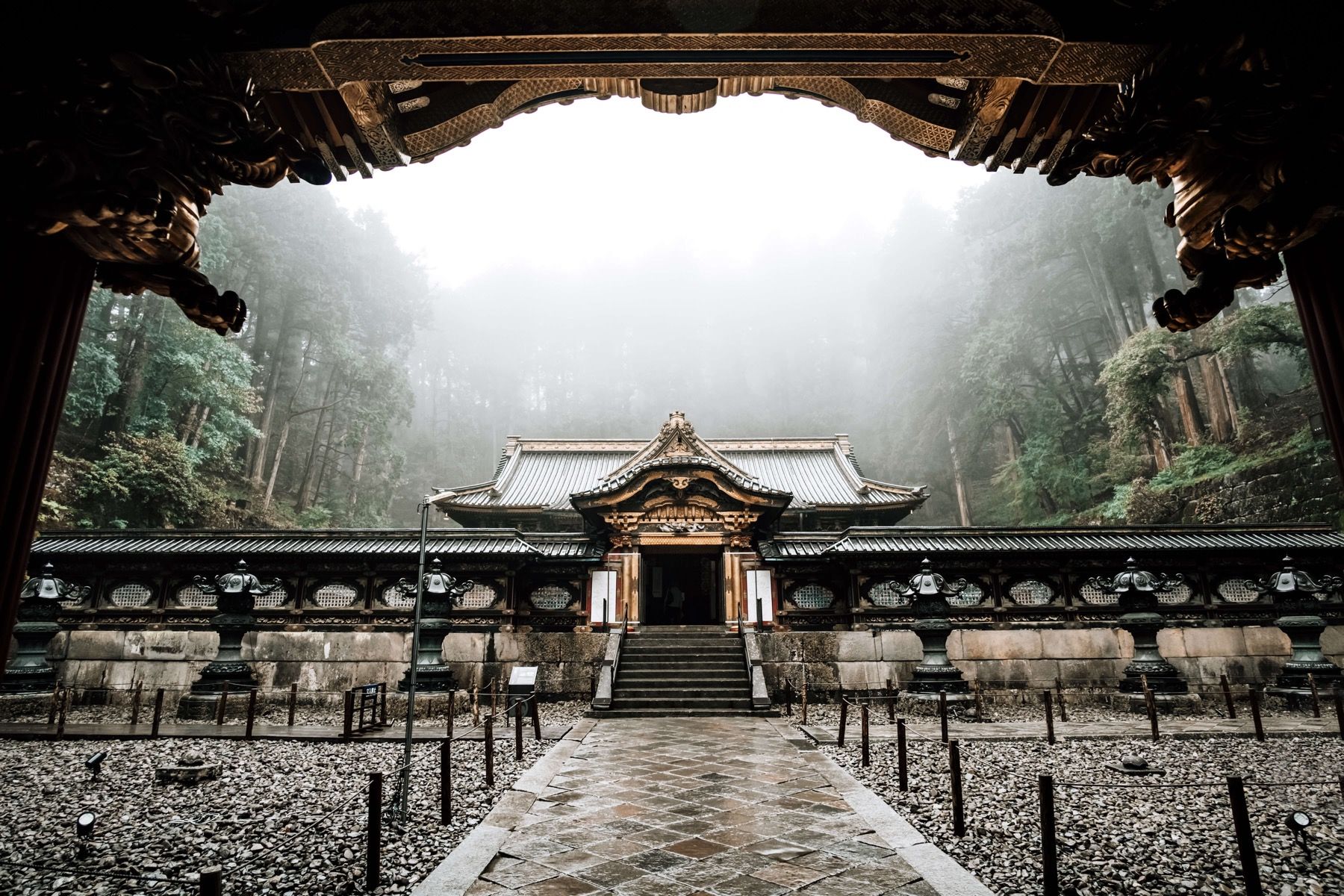 Antiguo templo japonés
