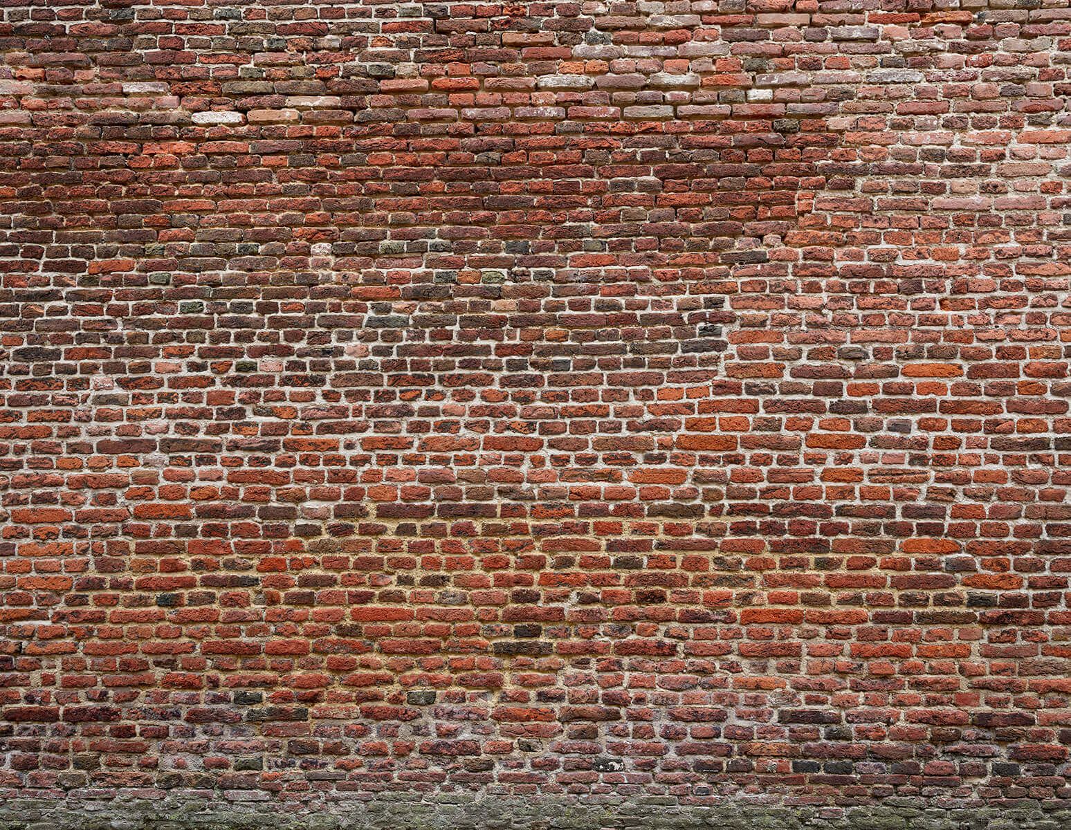 Muro exterior restaurado