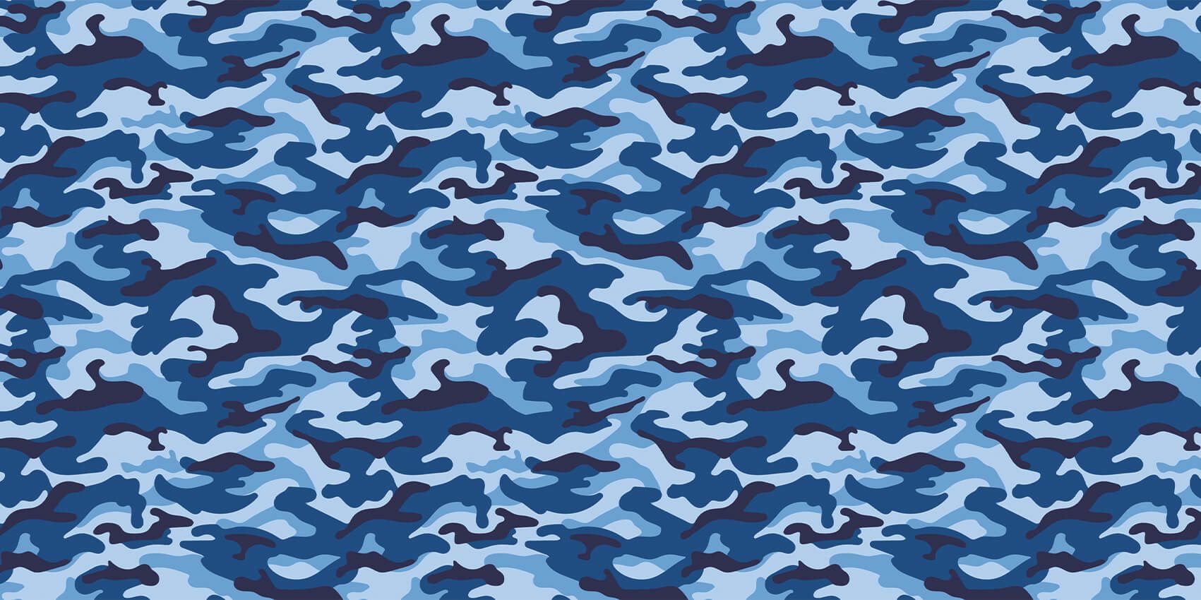 Camuflaje azul