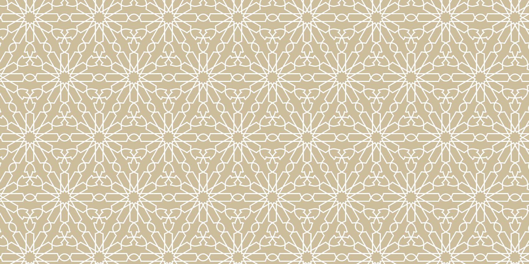 Flores geométricas, oro