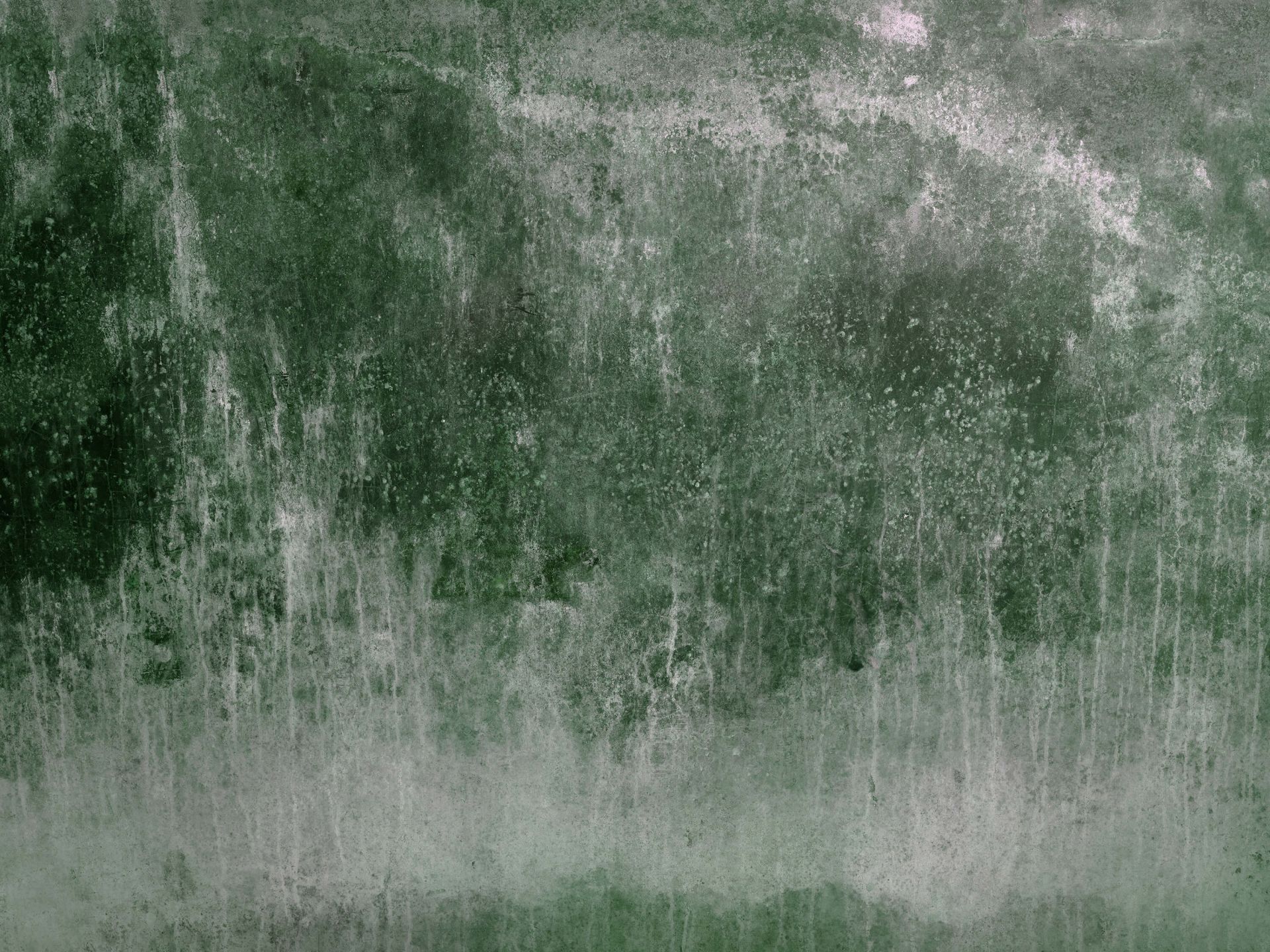 Pared verde envejecida