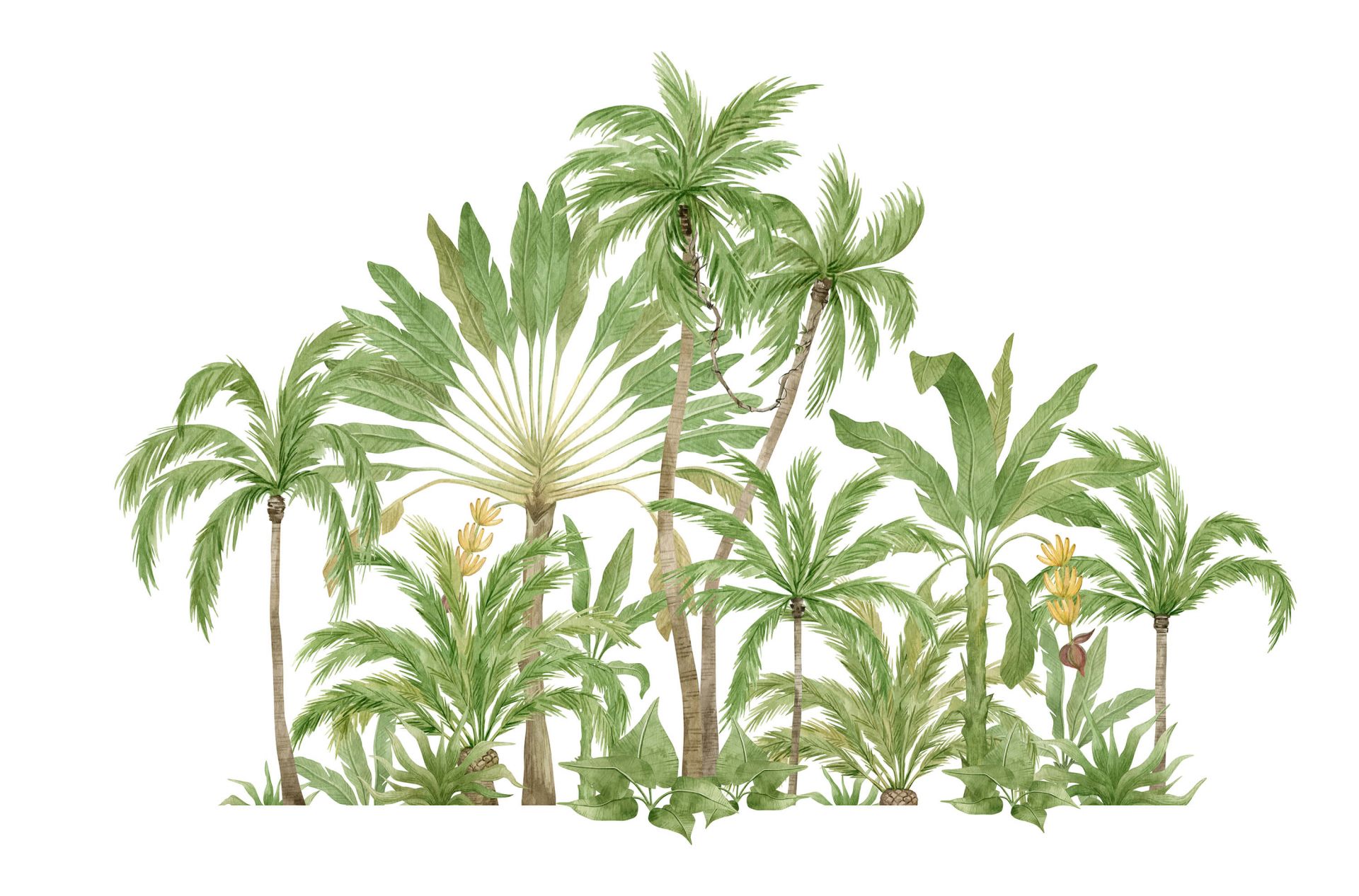 Diseño de palmeras