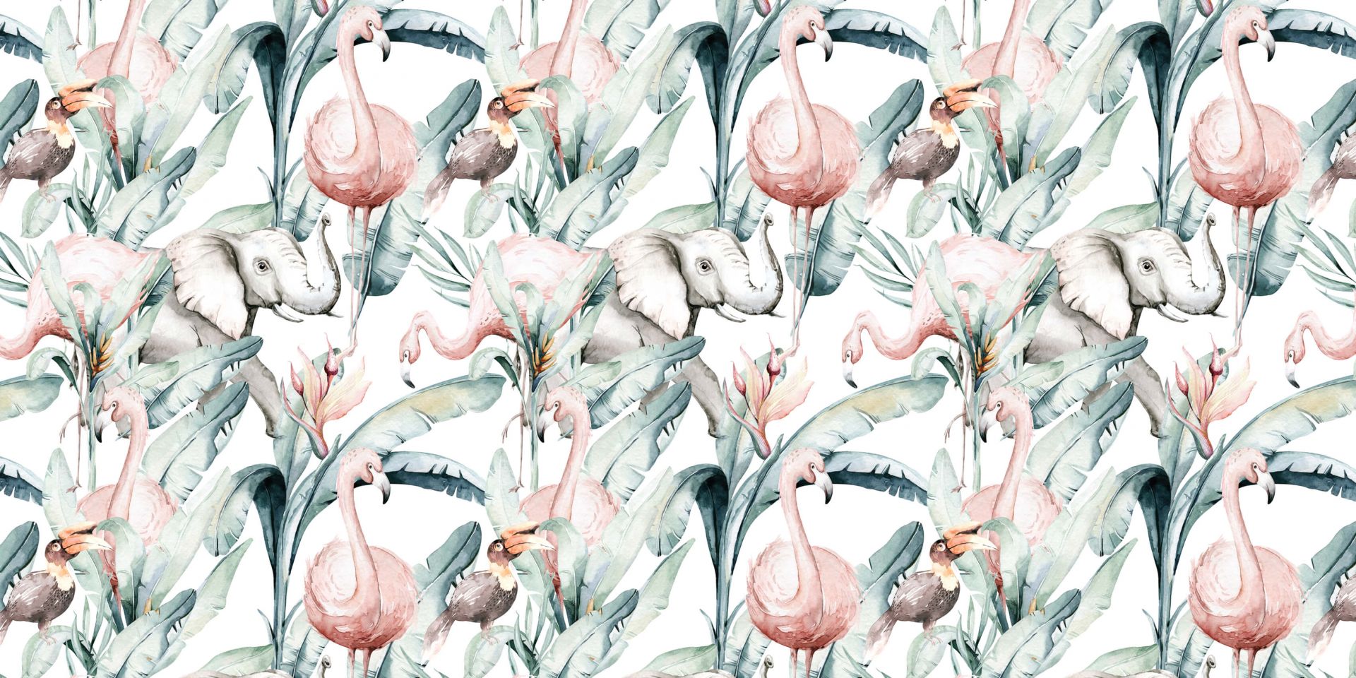Animales entre hojas