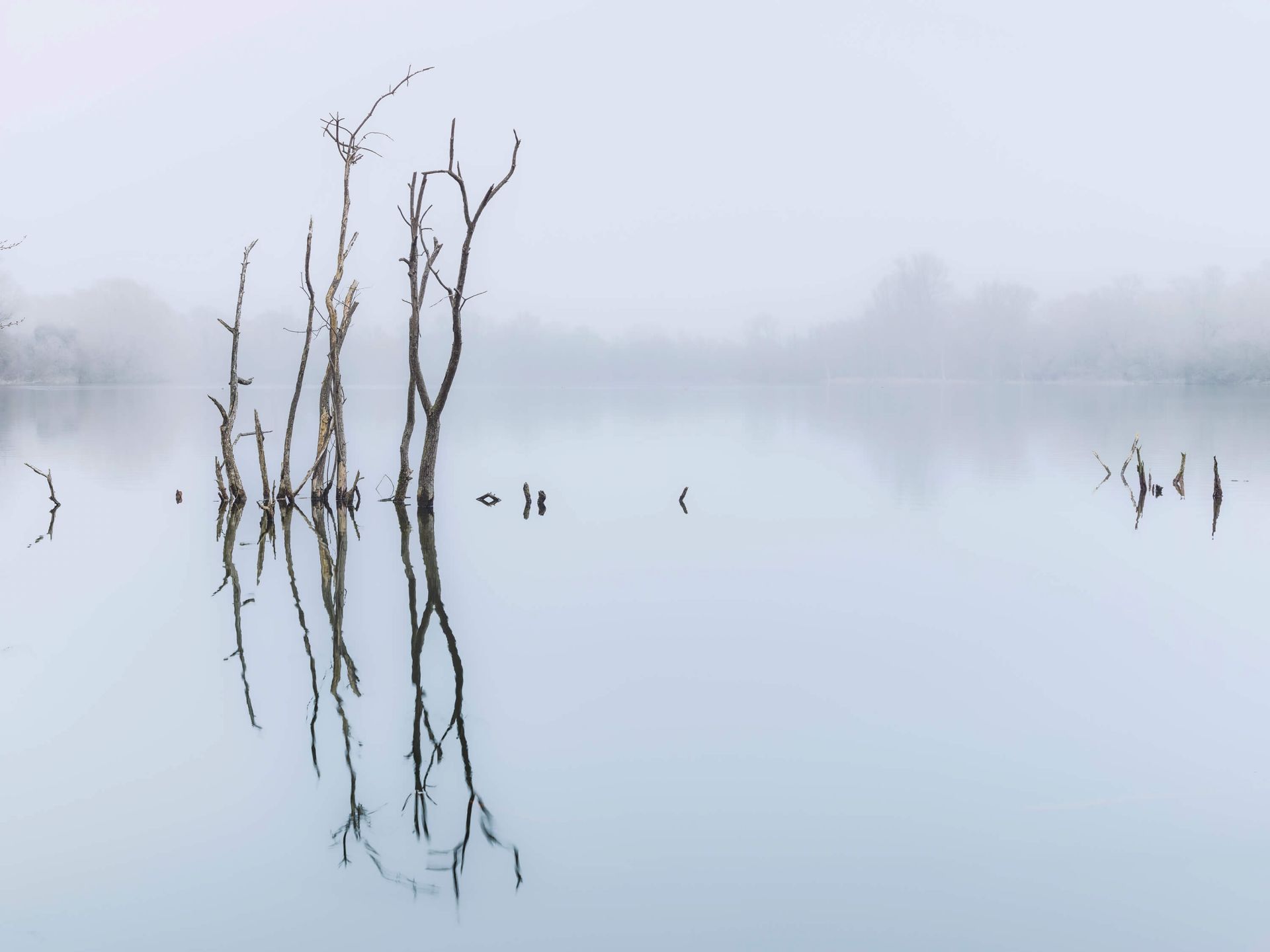 Lago abandonado