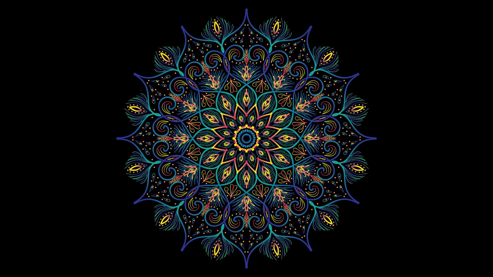 Mandalas de colores
