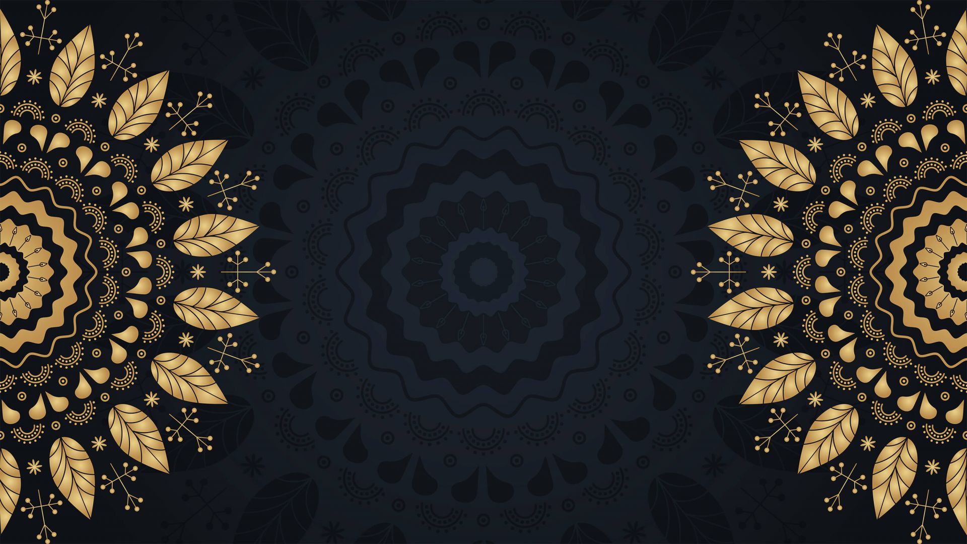 Mandalas de hojas