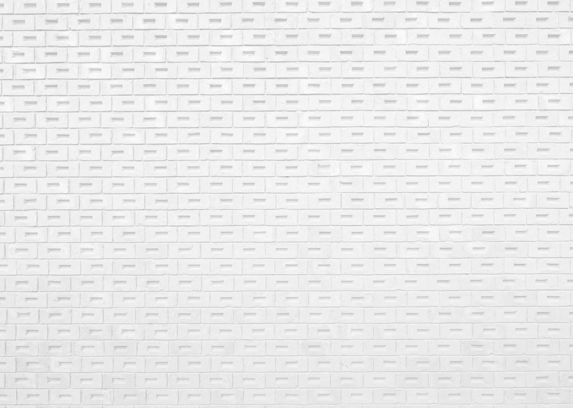 Ladrillos blancos modernos
