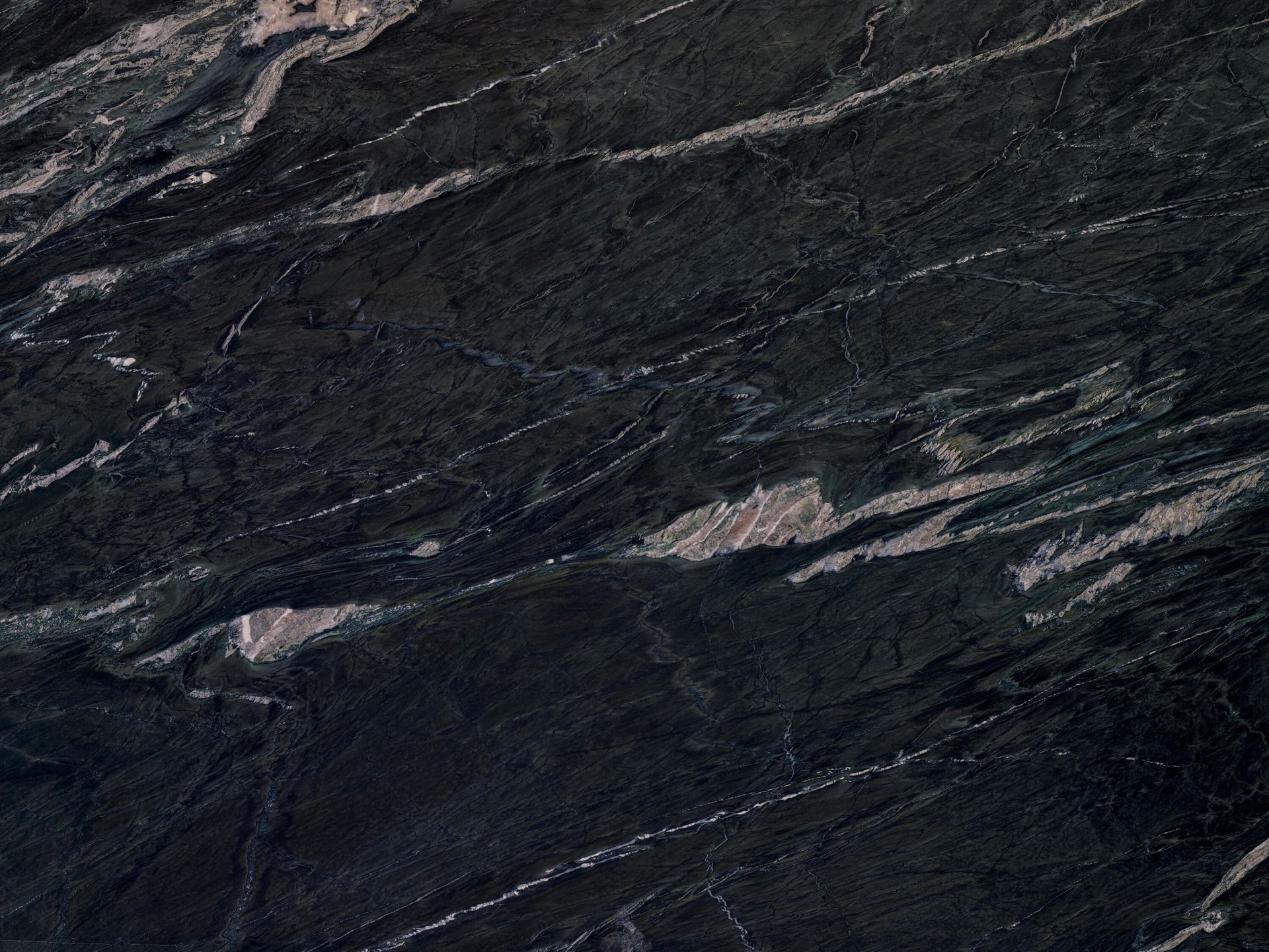 Mármol oscuro con líneas claras
