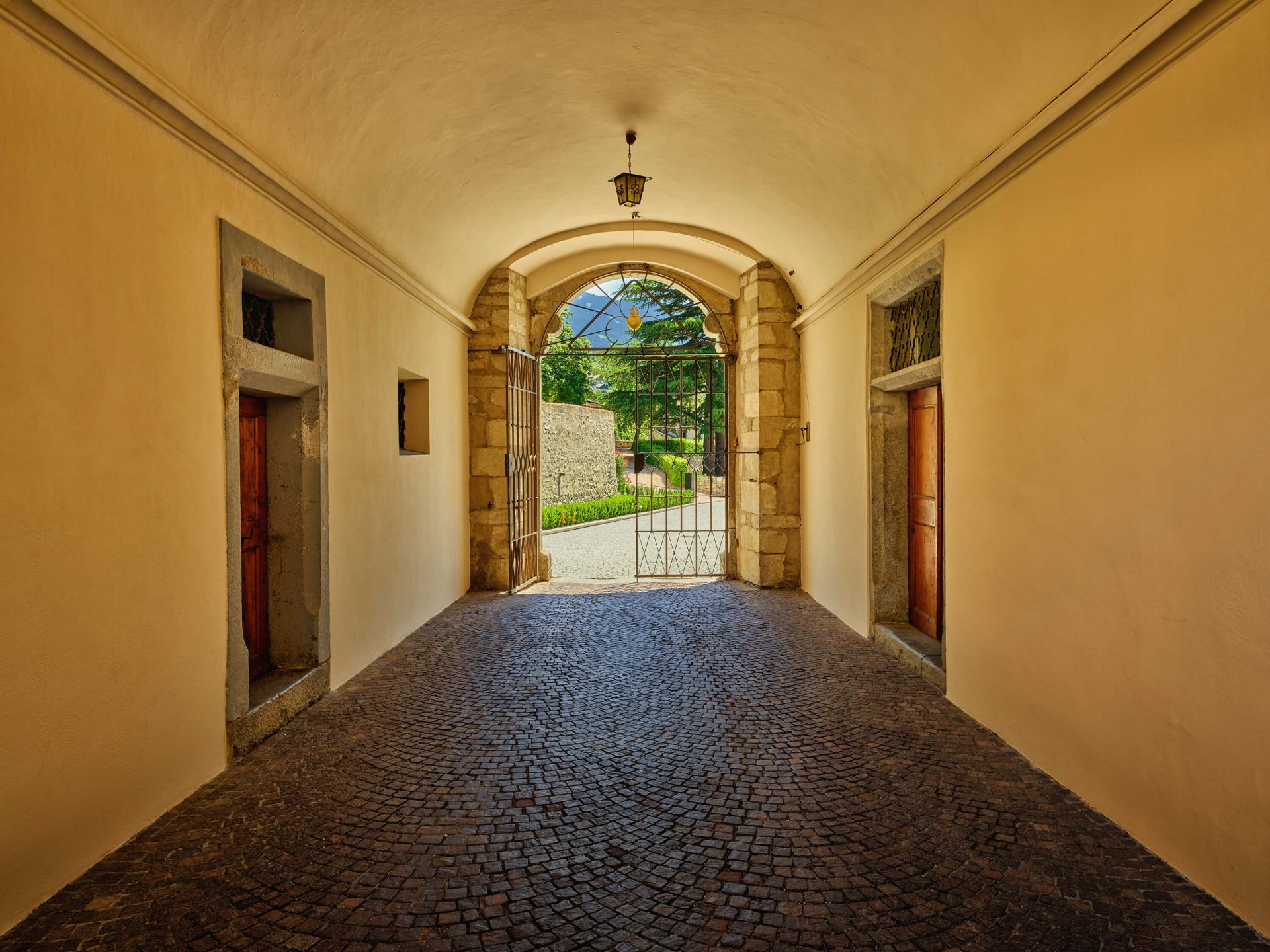 Pasillo del claustro